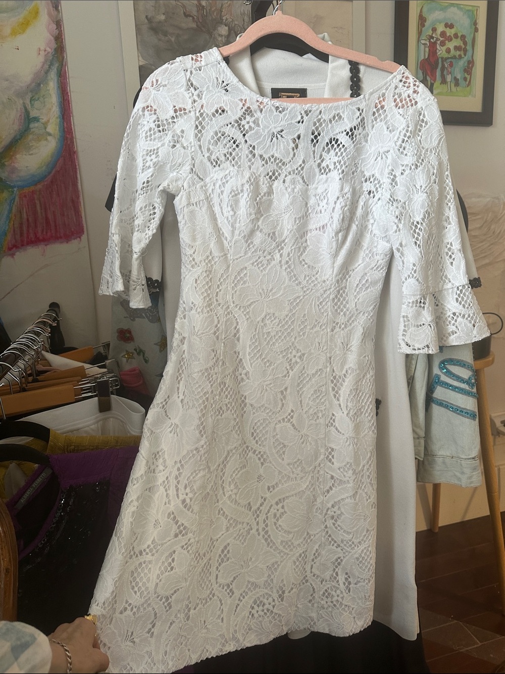 19” Bust, 00, Lily Pulitzer, cotton lace perfect dress
